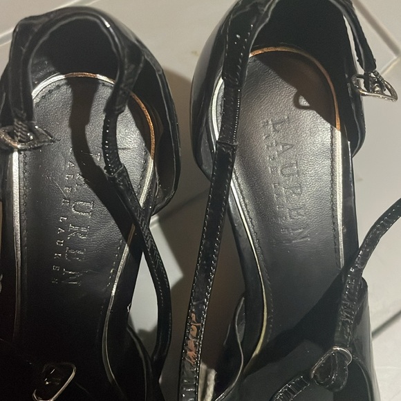 Ralph Lauren Raquel Crisscross Black size 8 - Picture 12 of 12